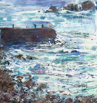 Painting by Vivien Blackburn