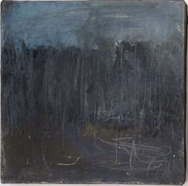 Thumbnail image of 20:&nbsp; Jacqui Gallon, 'Woodland Abstruction' - left panel of diptych - LSA Annual Exhibition 2020 | Artwork