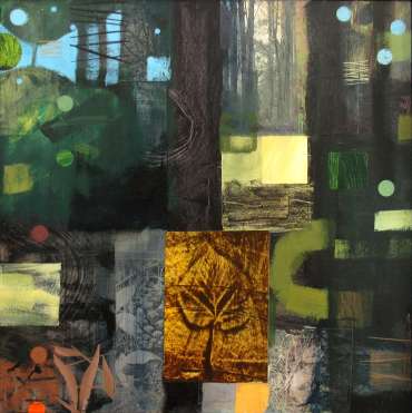 Thumbnail image of 09:  Peter Clayton, 'Woodland Elements 2' - LSA Annual Exhibition 2020 | Artwork