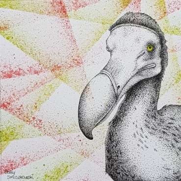 Thumbnail image of 67:&nbsp; Sally Struszkowski, 'Portrait of a Dodo' - LSA Annual Exhibition 2020 | Artwork