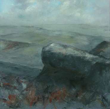 Thumbnail image of 27:&nbsp; Suzanne Harry, 'Towards Carl Walk, Peak District' - Diptygh - Right Panel - LSA Annual Exhibition 2020 | Artwork