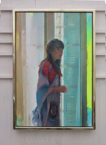 Thumbnail image of Chris Macauley, 'The Window, Rue Massena', - Inspired | April