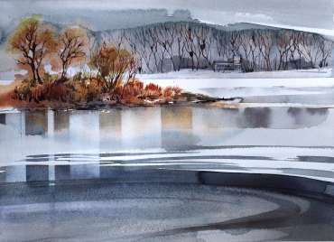 Thumbnail image of Deborah Bird, 'Frisby Lakes' - Inspired | April