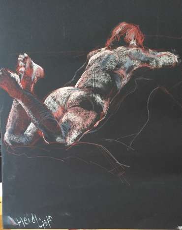 Thumbnail image of Judy Merriman, 'Lady Reclining' - Inspired | April