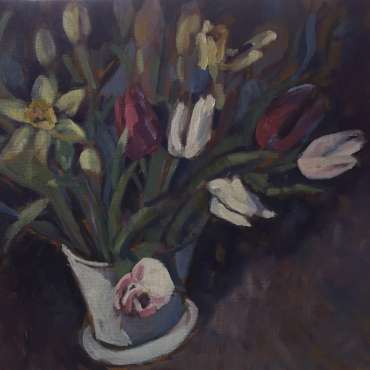 Thumbnail image of Lesley Brooks, 'Flowers for a Friend' - Inspired | April