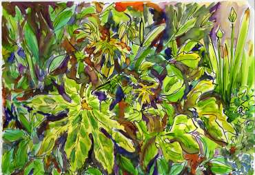 Thumbnail image of Sue Clegg, Garden Study 3 for 'England's Green and Pleasant Lands' - Inspired |  May