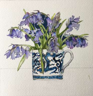 Thumbnail image of Vivienne Cawson, 'Bluebells in Coalport' - Stage 2 - Inspired |  May