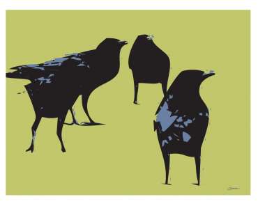 Thumbnail image of David Clarke, 'A Murder of Crows' - Inspired | June