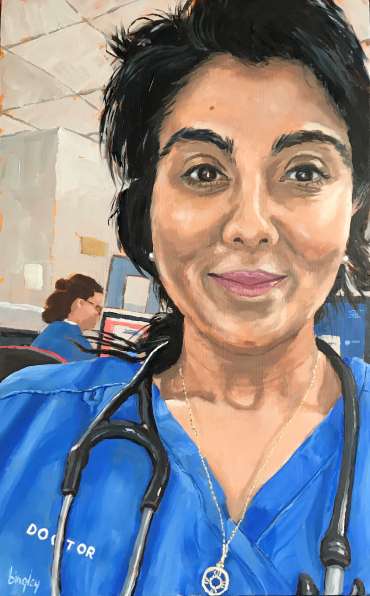 Thumbnail image of Frank Bingley, 'NHS Heroes' 1 - Inspired | June