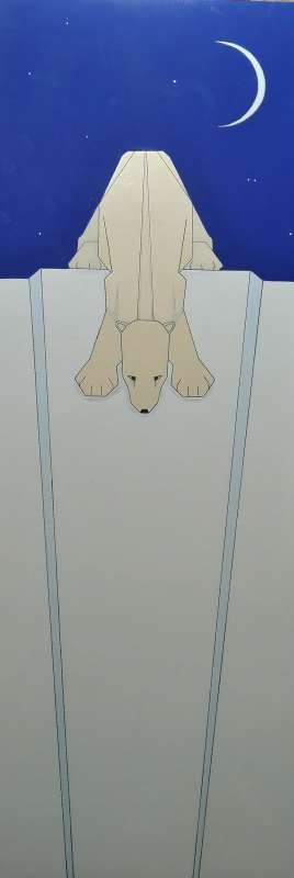 Thumbnail image of Stuart Hill, ' Long Dive to the Sea. (Art Deco Bear)' - Inspired | June