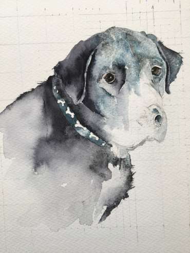 Thumbnail image of Vivienne Cawson, 'Vance' (work in progress) - Inspired | June