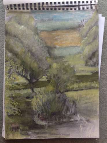 Thumbnail image of Glen Heath, View from bedroom, Canal Gardens - Inspired | July
