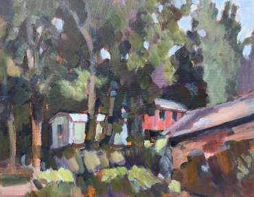 Thumbnail image of Lesley Brooks, 'Launde - Retreat' - Inspired | July