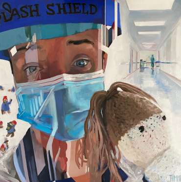 Thumbnail image of Lisa Timmerman 'Stacie' (Portrait for NHS Heroes) - Inspired | July