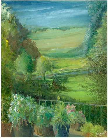 Thumbnail image of Glen Heath, &lsquo;Canal Garden Above&rsquo; - Inspired | August