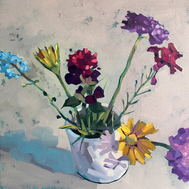 Jane French, Still Life in oils