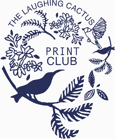 The Laughing Cactus Print Club logo