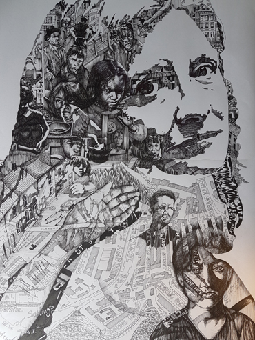 artwork by George Sfougaras