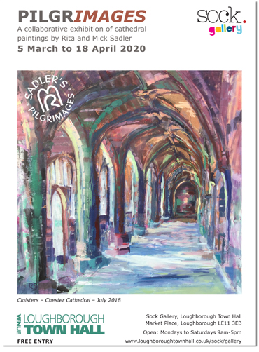 Pilgrimages exhibition poster