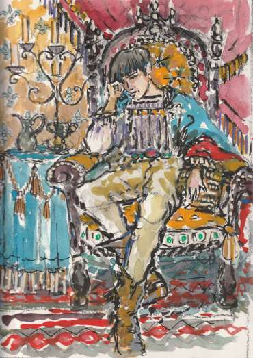 Thumbnail image of Susan Sansome - A String of Pearls by Eve Mason - Illustrated by Susan Sansome
