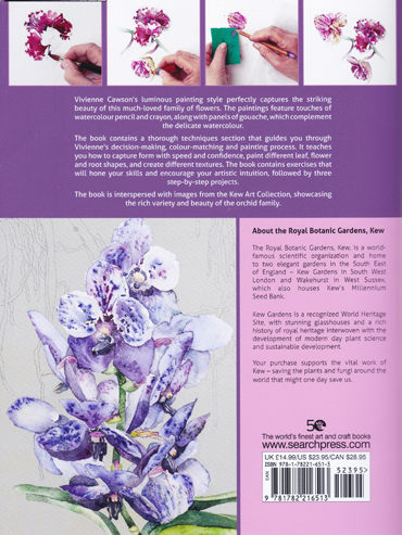 Back cover of Viivenne Cawson's book