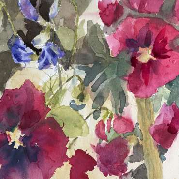 Thumbnail image of 21 |&nbsp; Hazel Crabtree |&nbsp; Carmine Summer - LSA Annual Exhibition 2021 | Catalogue A - C