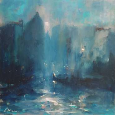 Thumbnail image of 61 &nbsp;| Linda Sharman | Evening Light, Venice - LSA Annual Exhibition 2021 | Catalogue S - Z