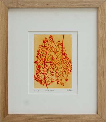 Thumbnail image of 68&nbsp; |&nbsp; Mita Solanky&nbsp; |&nbsp; Dock Leaves (Orange) - LSA Annual Exhibition 2021 | Catalogue S - Z