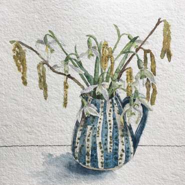Thumbnail image of Vivienne Cawson, Snowdrops and Catkins - Inspired | March