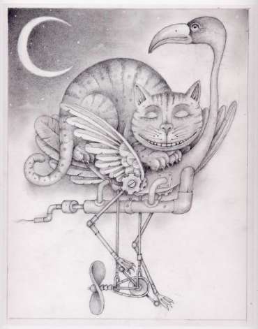 Thumbnail image of Wayne Anderson, The Cheshire Cat - Inspired | March