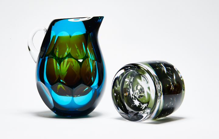 Graeme Hawes - glass for Modern Traditions exhibition