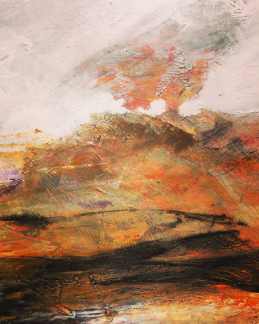 Jo Sheppard - cold wax and oil paint
