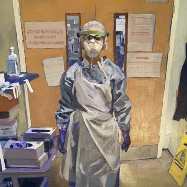 Thumbnail image of Lisa Timmerman, 'Surgeon Claire' - Portraits for NHS Heroes | Lisa Timmerman