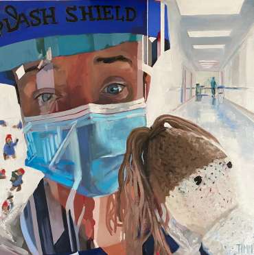 Thumbnail image of Lisa Timmerman, 'Stacie' - Portraits for NHS Heroes | Lisa Timmerman