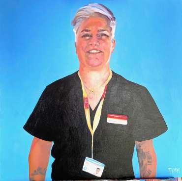 Thumbnail image of Lisa Timmerman, 'Tracey' - Portraits for NHS Heroes | Lisa Timmerman
