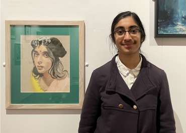 Thumbnail image of Jemisha Maadhavji, winner of the Zest-It Fine Art Materials Prize - LSA Awards 2021