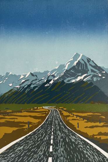 Thumbnail image of 005 | Frank Bingley | Mountain Road - SOLD - LSA Annual Exhibition 2022 | Catalogue A - C