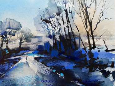 Thumbnail image of 008 | Deborah Bird | Homeward (Rotherby Lane) - LSA Annual Exhibition 2022 | Catalogue A - C