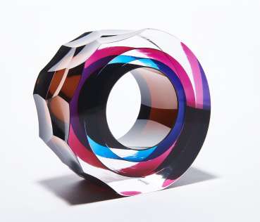 Thumbnail image of 055 | Graeme Hawes | Medium Tricolour Slice - LSA Annual Exhibition 2022 | Catalogue D - J