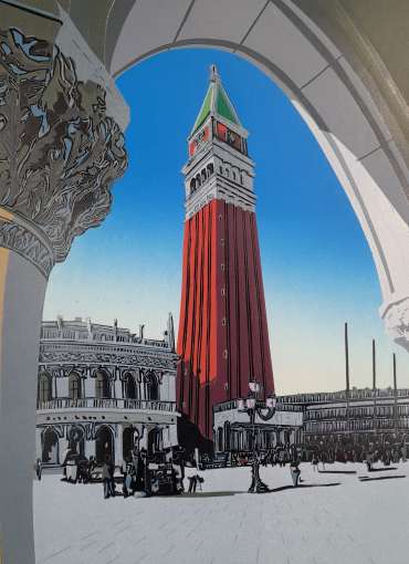 Thumbnail image of 065 | Kevin Holdaway | Campanile. Venice - LSA Annual Exhibition 2022 | Catalogue D - J