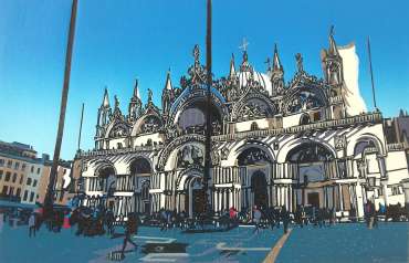 Thumbnail image of 066 | Kevin Holdaway | Basilica, Venice - SOLD - LSA Annual Exhibition 2022 | Catalogue D - J