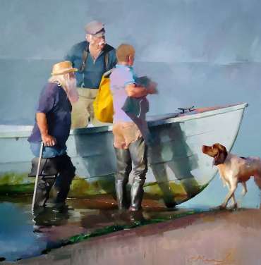 Thumbnail image of 078 | Chris Macauley | Salty Sea Dog - LSA Annual Exhibition 2022 | Catalogue K - R