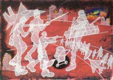 Thumbnail image of 101 | Phil Redford | Exodus - LSA Annual Exhibition 2022 | Catalogue K - R