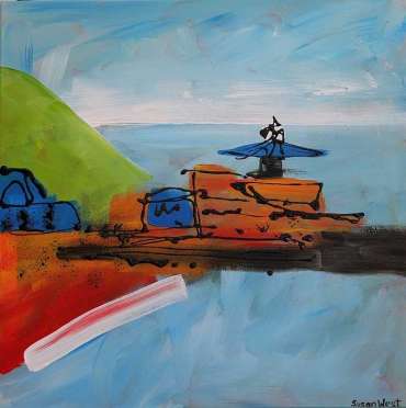 Thumbnail image of 130 | Susan West | Juxtaposition II - LSA Annual Exhibition 2022 | Catalogue S - Z