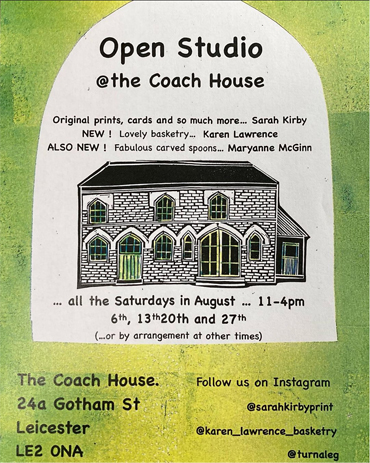 Coach House Open Studio poster