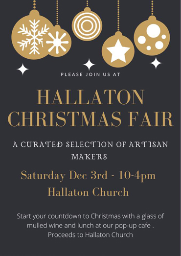 Hallaton Christmas Fair poster