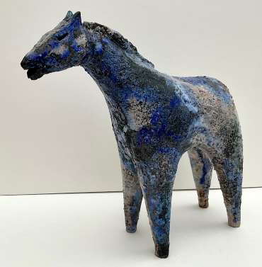 Thumbnail image of Blue Horse - Henrietta Corbett | Summer Sale