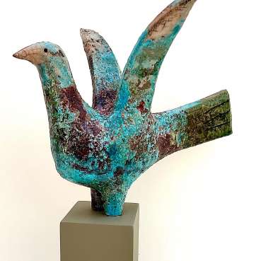 Thumbnail image of Sea Bird with green wings - Henrietta Corbett | Summer Sale