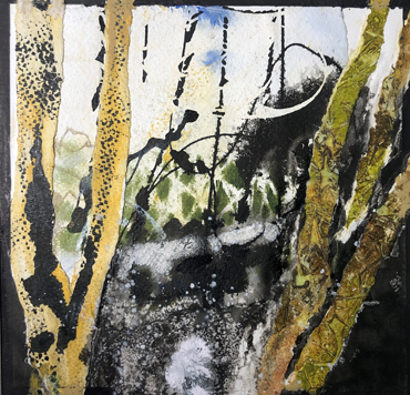 Jo Sheppard -working with collage and mixed media