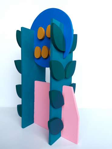 Thumbnail image of Lucy Stevens, Jay Totem - side - Lucy Stevens - Colour-Coded Birds